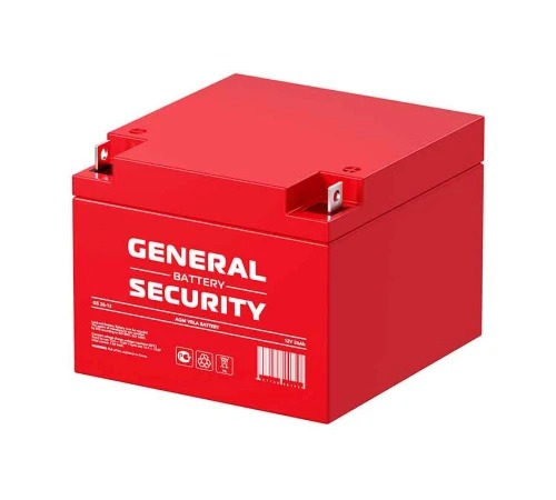 Аккумулятор General Security GS 26-12 (12V / 26Ah)