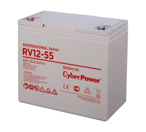 Аккумулятор CyberPower RV 12-55 (12V / 60Ah)