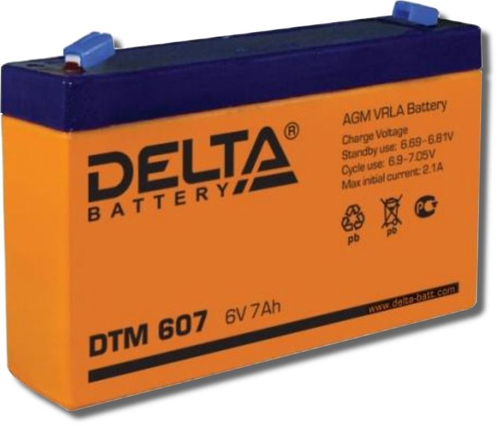 АКБ Delta DTM 607