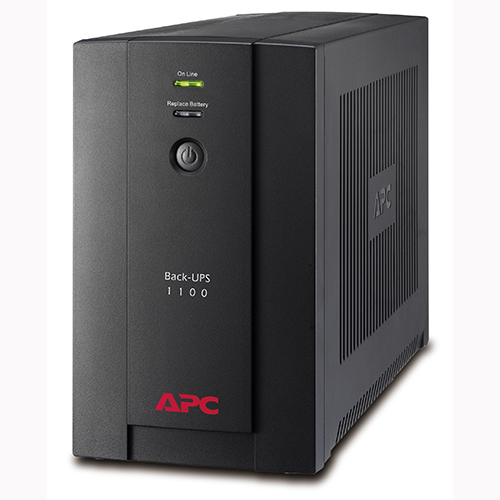 ИБП APC Back-UPS 1100 ВА, 230 В, авторегулировка напряжения, розетки IEC (BX1100LI)
