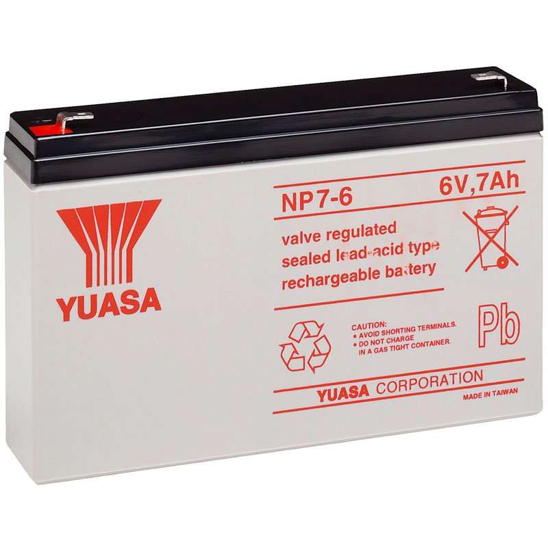 АКБ Yuasa NP7-6