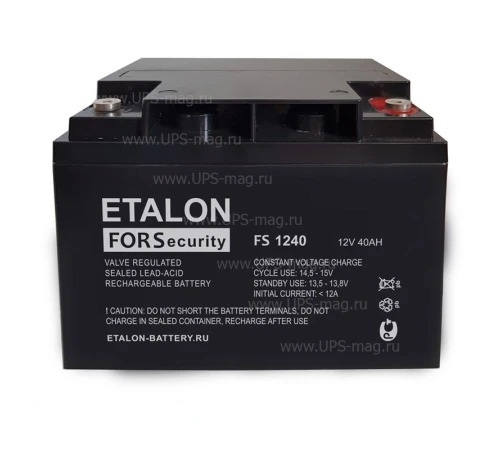Аккумулятор Etalon FS 1240 (12V / 40Ah)