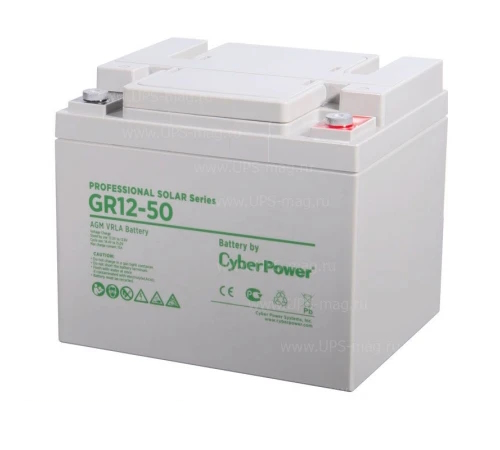 Аккумулятор CyberPower GR 12-50 (12V / 50Ah)