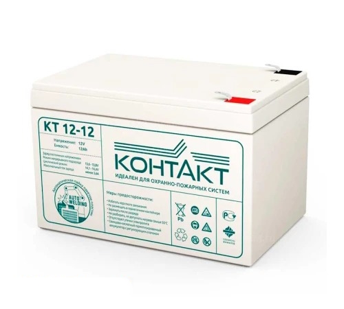 Аккумулятор Контакт КТ 12-12 (12V / 12Ah)