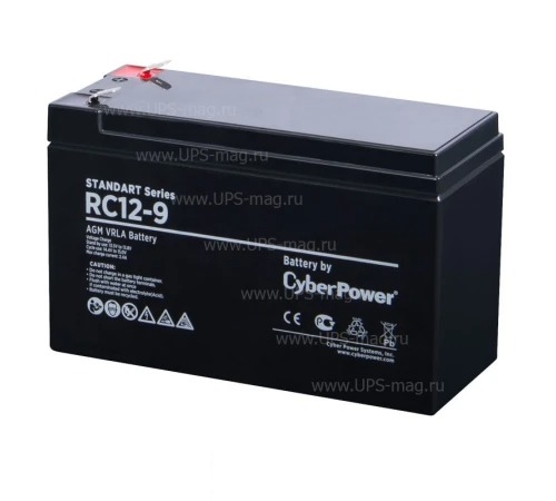Аккумулятор CyberPower RC12-9 (12V / 9Ah)
