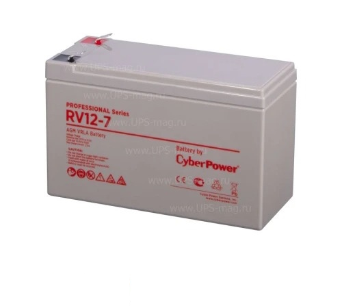 Аккумулятор CyberPower RV 12-7 (12V / 7.5Ah)