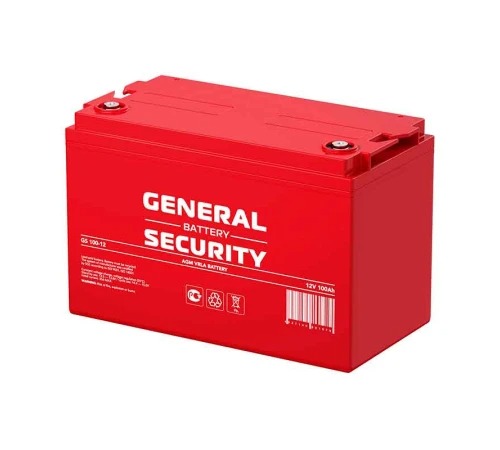 Аккумулятор General Security GS 100-12 (12V / 100Ah)