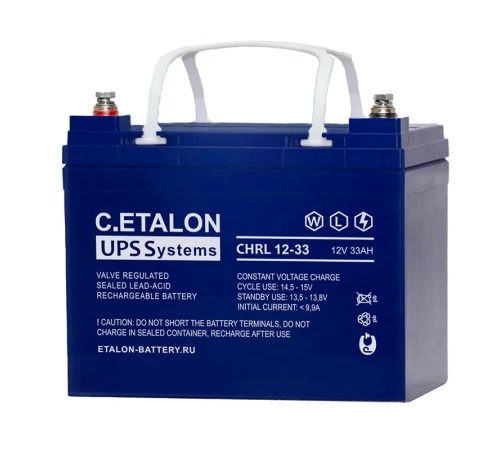 Аккумулятор C.ETALON CHRL 12-33 (12V / 33Ah)