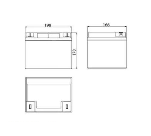 Аккумулятор Etalon FS 1240 (12V / 40Ah)