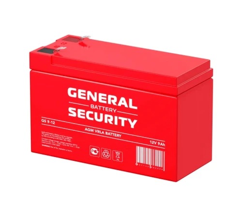 Аккумулятор General Security GS 9-12 (12V / 9Ah)