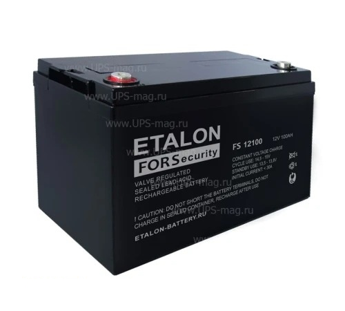 Аккумулятор Etalon FS 12100 (12V / 100Ah)