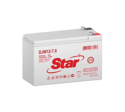 Аккумулятор STAR DJW12-7.0 (12V / 7Ah)