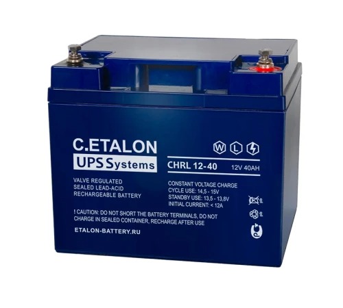 Аккумулятор C.ETALON CHRL 12-40 (12V / 40Ah)