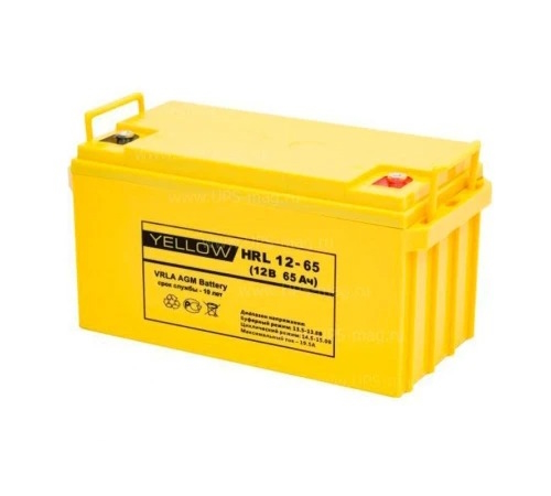 Аккумулятор Yellow HRL 12-65 (12V / 65Ah)