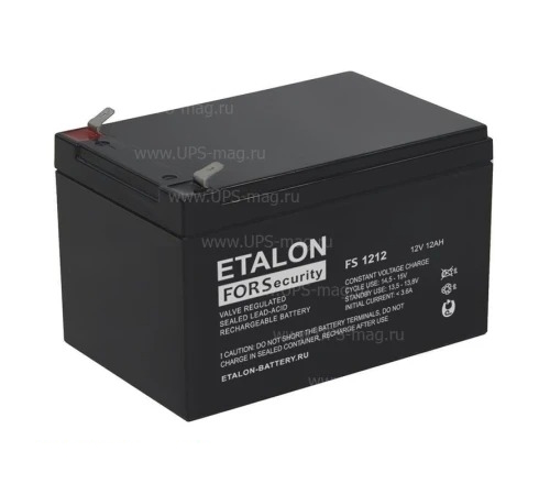 Аккумулятор Etalon FS 1212 (12V / 12Ah)
