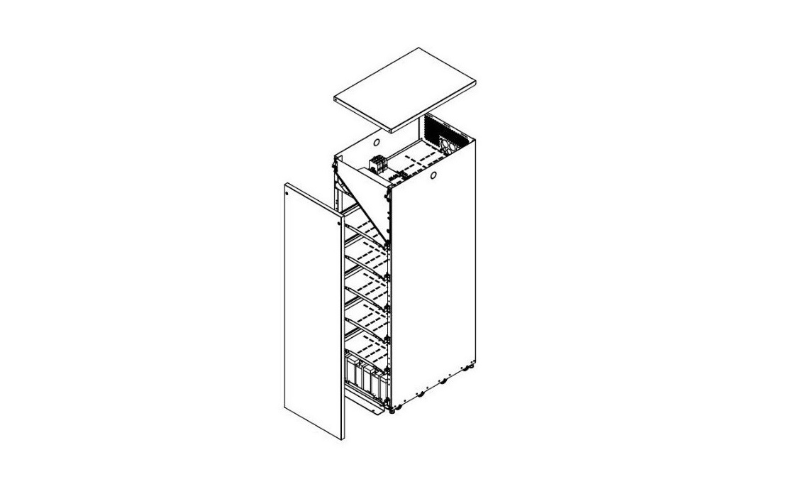 Батарейный кабинет Eaton 9X55-BAT-0-L
