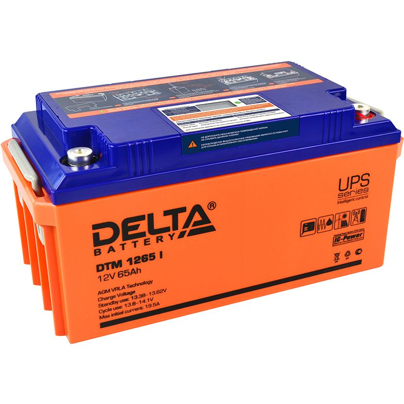 АКБ Delta DTM 1265 I