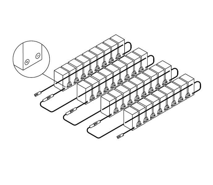 Батарейный модуль Eaton KIT 93PS-40 BATTERY ACCESSORIES (1 STRING)