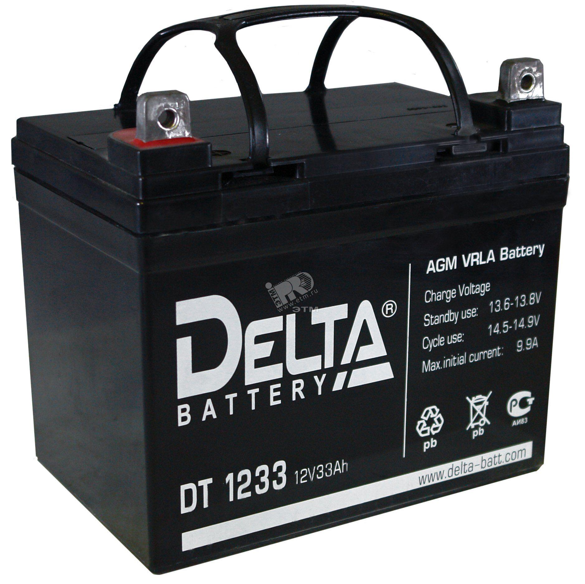 АКБ Delta DT 1233