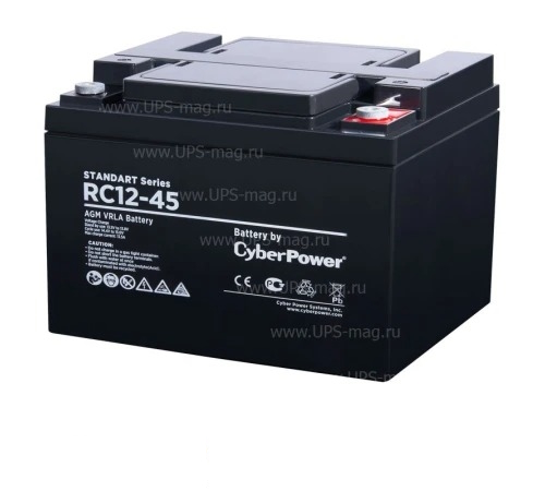 Аккумулятор CyberPower RC12-45 (12V / 47Ah)