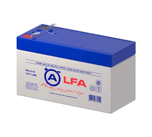 Аккумулятор ALFA Battery FB1,2-12 (12V / 1.2Ah)
