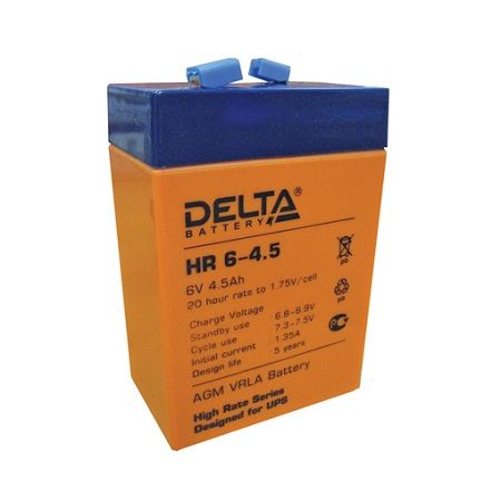 АКБ Delta HR6-4,5