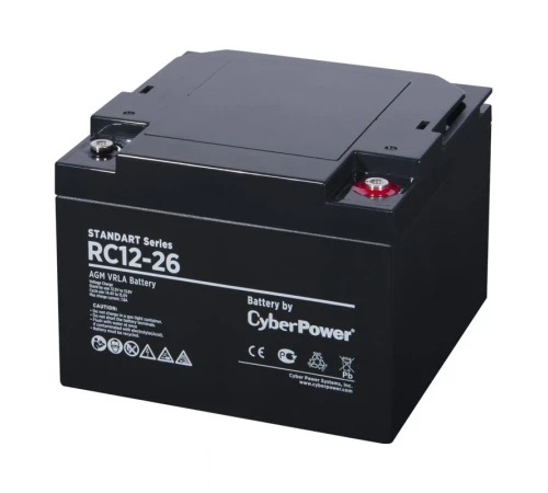 Аккумулятор CyberPower RC12-26 (12V / 26Ah)