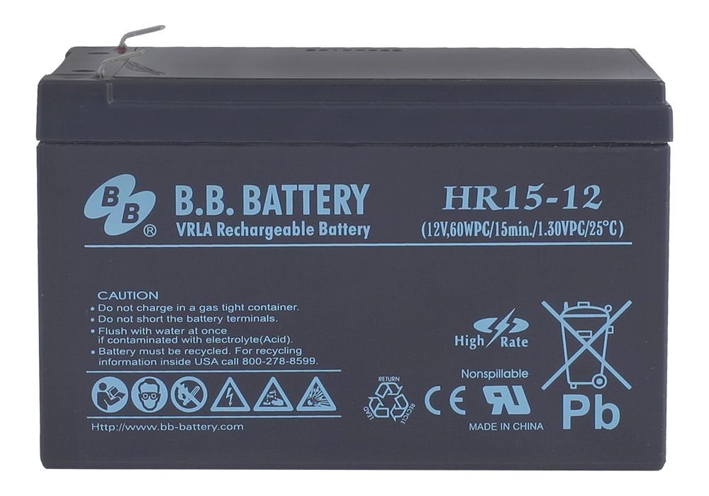 АКБ B.B.Bаttery HR 15-12