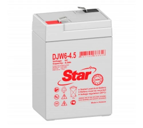 Аккумулятор STAR DJW6-4.5 (6V / 4.5Ah)