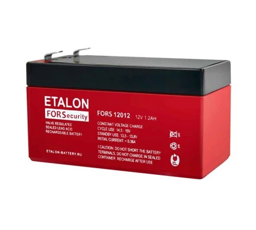 Аккумулятор Etalon FORS 12012 (12V / 1.2Ah)
