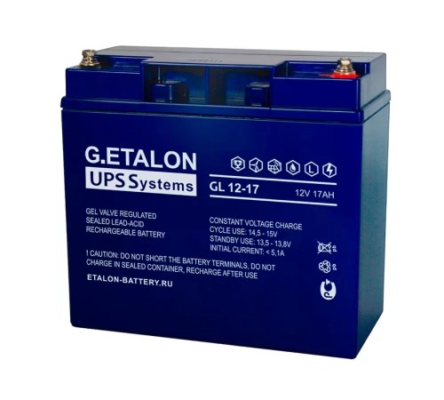 Аккумулятор G.ETALON GL 12-17 (12V / 17Ah)