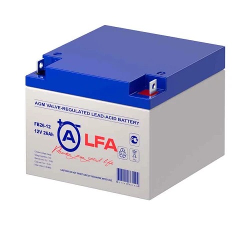 Аккумулятор ALFA Battery FB26-12 (12V / 26Ah)