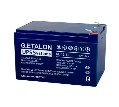 Аккумулятор G.ETALON GL 12-12 (12V / 12Ah)