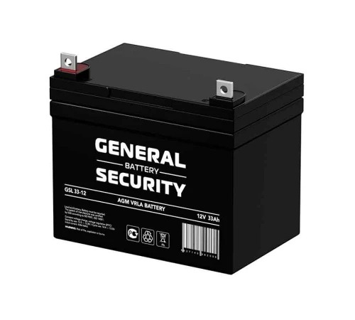 Аккумулятор General Security GSL 33-12 (12V / 33Ah)