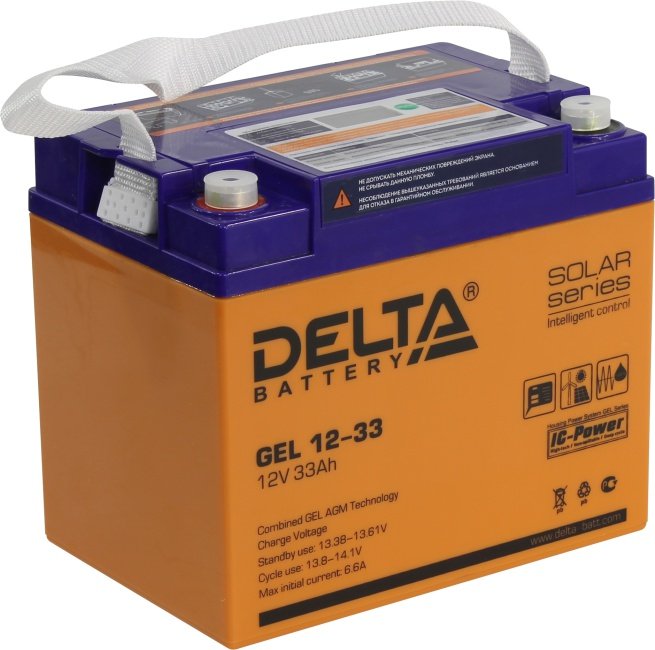 АКБ Delta GEL 12-33