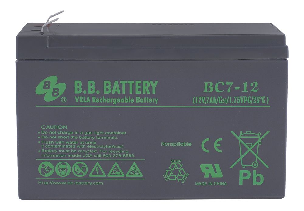 АКБ B.B.Bаttery BC 7-12
