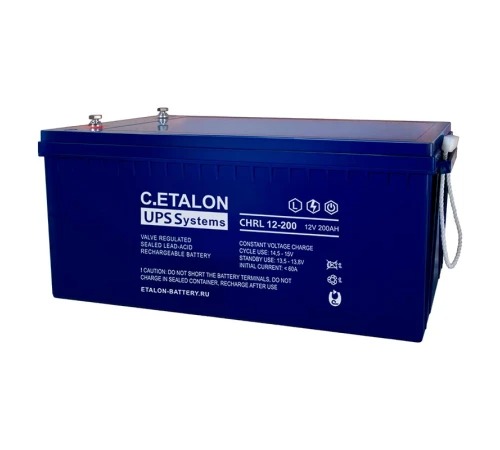 Аккумулятор C.ETALON CHRL 12-200 (12V / 200Ah)