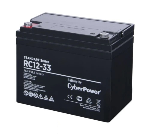 Аккумулятор CyberPower RC12-33 (12V / 33Ah)
