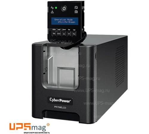 ИБП CyberPower PR750ELCD (0.75 кВА / 0.675 кВт) Line-Interactive