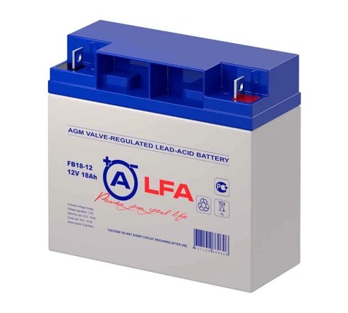 Аккумулятор ALFA Battery FB18-12 (12V / 18Ah)