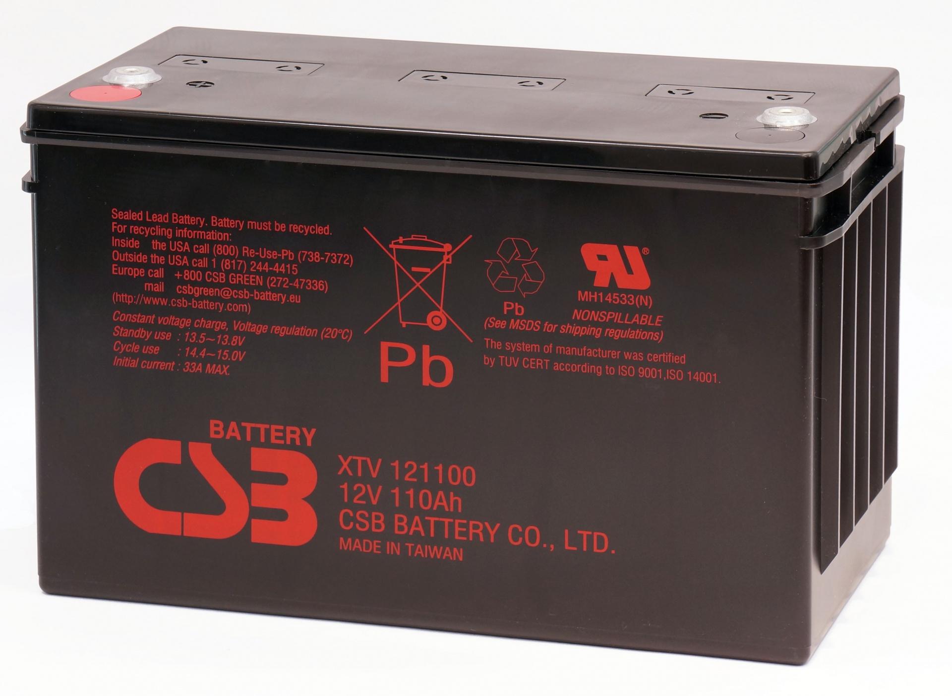 АКБ CSB XTV121100