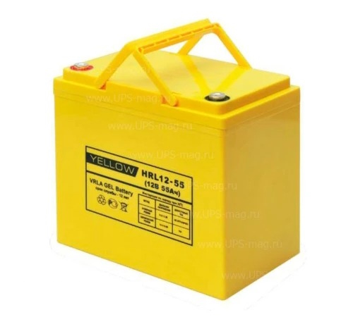 Аккумулятор Yellow HRL 12-55 (12V / 55Ah)