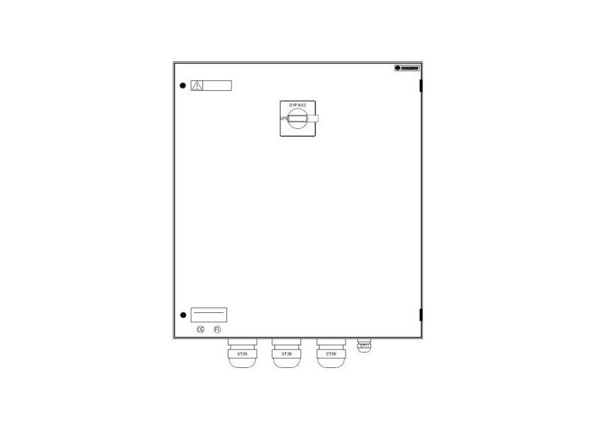 Модуль байпаса Eaton External MBS for 20-30 kVA (wall-mounted, non-matching)