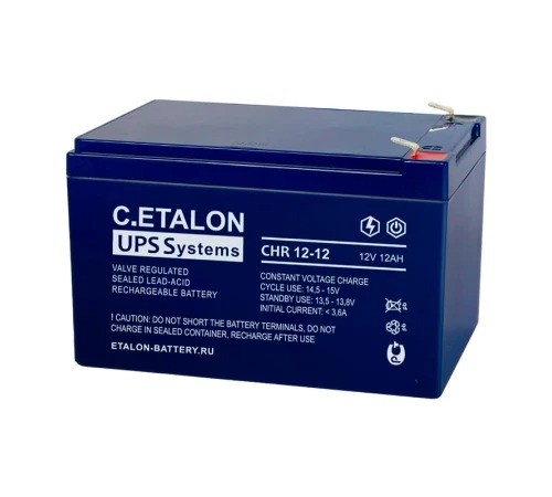 Аккумулятор C.ETALON CHR 12-12 (12V / 12Ah)