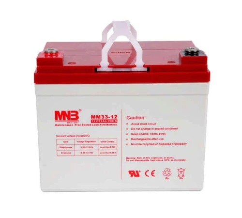Аккумулятор MNB MM 33-12 (12V / 33Ah)