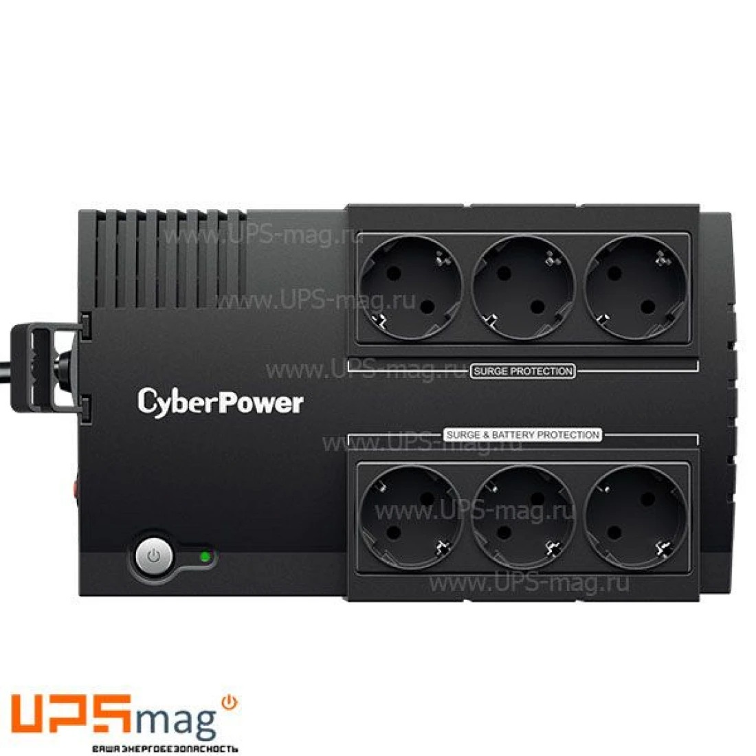 ИБП CyberPower BS450E (0.45 кВА / 0.27 кВт) Line-Interactive